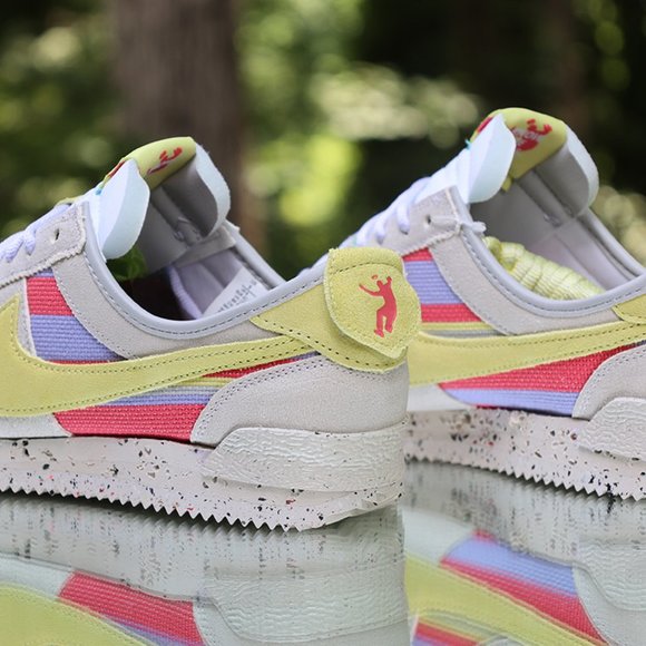 Nike Cortez Union LA Lemon Frost Men's Size 9 - Picture 12 of 13